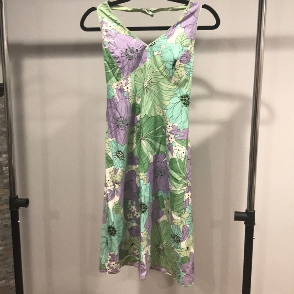 LOFT floral dress